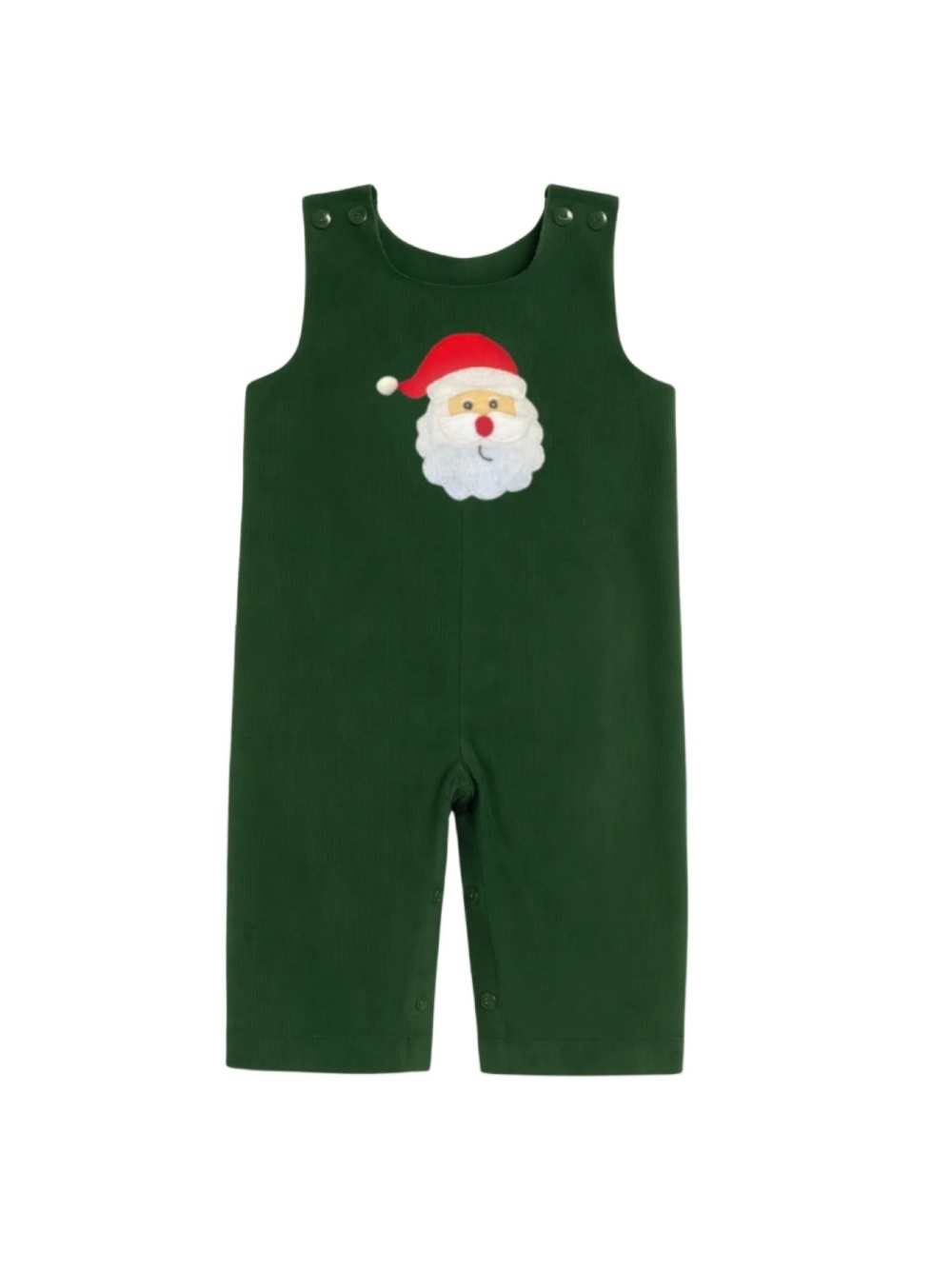 Baby Luigi appliqué longall baby christmas onesie